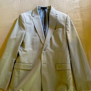 Banana Republic Tailored Fit Suit Light Blue